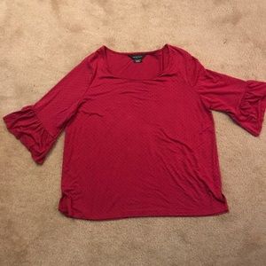 🔴 Michel Studio Bell Sleeve Top